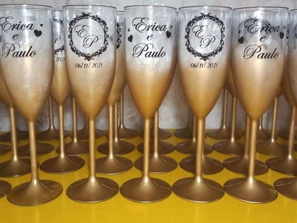 Taça de Champanhe Degradê