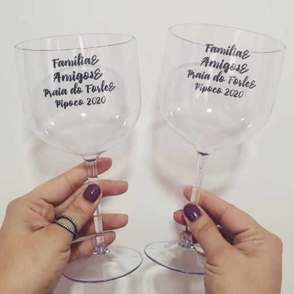 Taça Gin Acrilico Personalizada