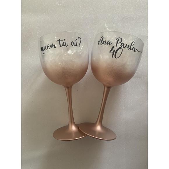 Taça Gin Acrilico Personalizada
