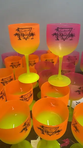20 Taça de Gin Bicolor Personalizada - Tardezinha