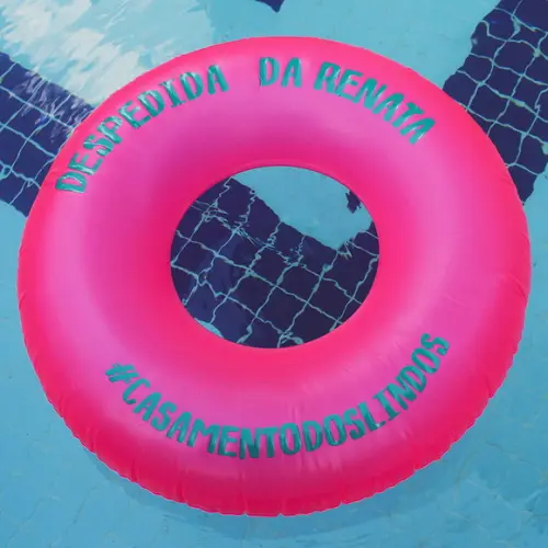 Kit 2 Bóias Personalizadas 90 cm