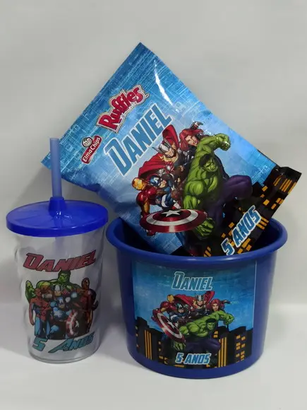Kit Cinema Vingadores Herois