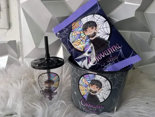 Kit Cinema Wandinha Cute