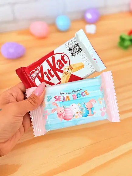 Kit Kat Personalizado Pascoa