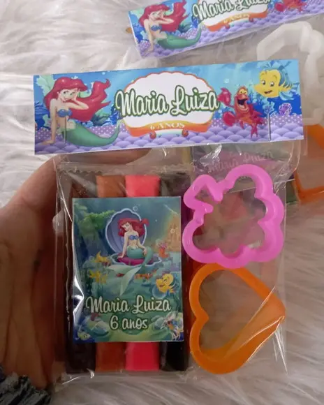 Kit Massinha e Moldes Sereia