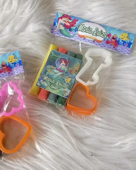Kit Massinha e Moldes Sereia