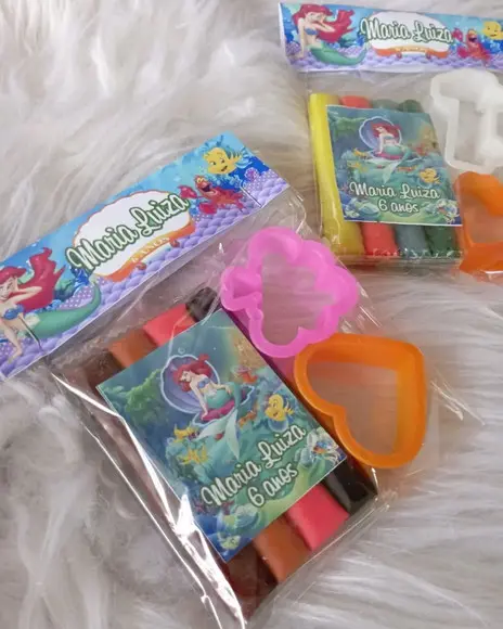 Kit Massinha e Moldes Sereia
