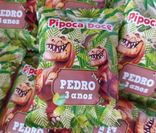 Pipoca Doce Dinossauros