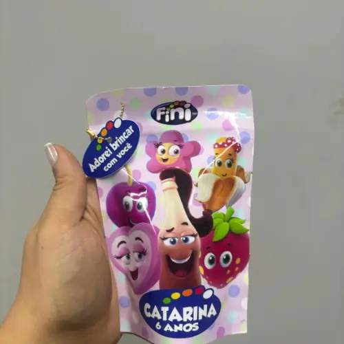 Saquinho Zip Lock com Balas Fini