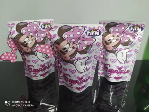 Saquinho Zip Lock com Balas Fini Minnie Mouse