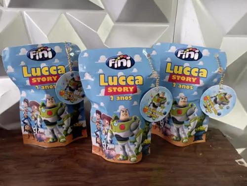 Saquinho Zip Lock com Balas Fini Toy Story