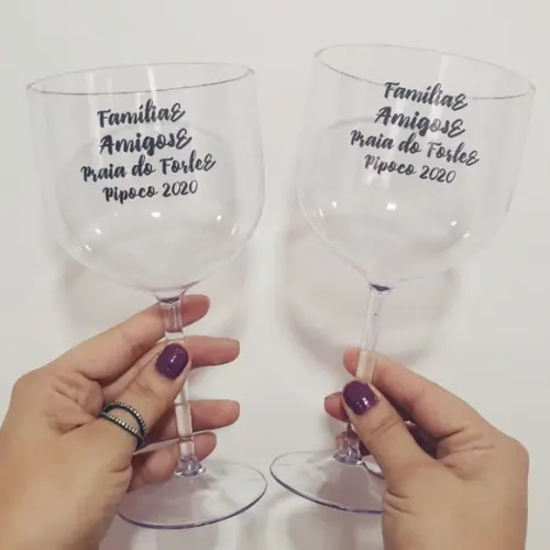 Taça Gin Acrilico Personalizada