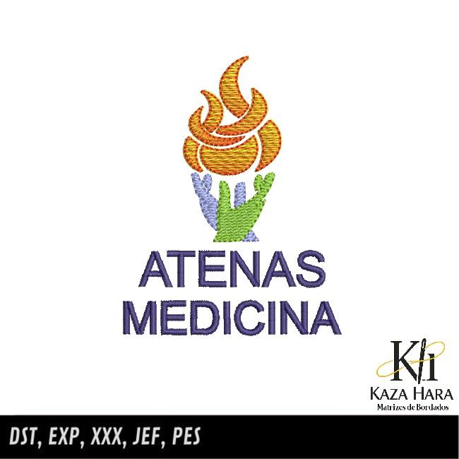 Matriz Bordado Atenas Medicina