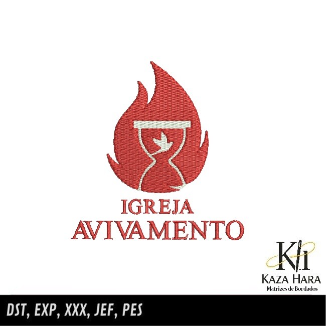 Matriz Bordado Igreja Avivamento
