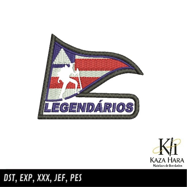 Matriz Bordado Legendários Bahia