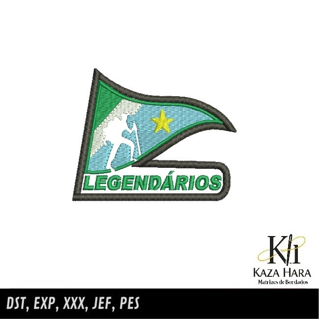 Matriz Bordado Legendários Mato Grosso Sul