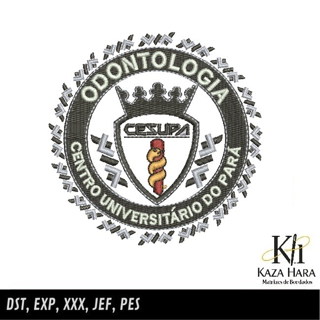 Matriz Bordado Cup Odonto