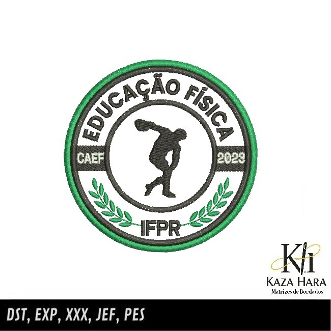 Matriz Bordado Educação Física IFPR