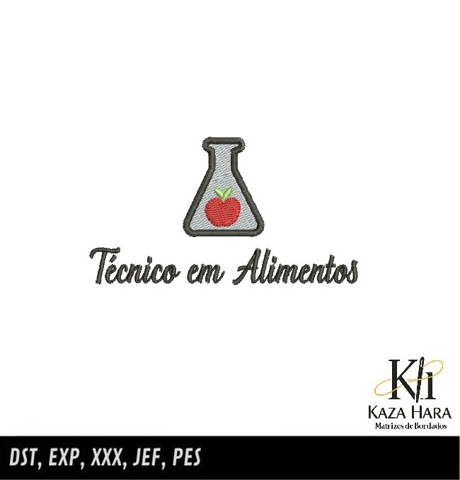 Matriz Bordado Técnico em Alimentos 001