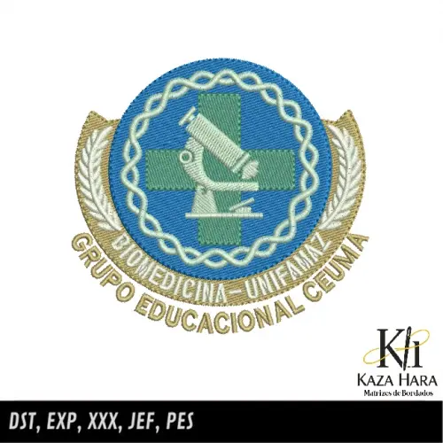 Matriz Bordado Biomedicina Unifamaz