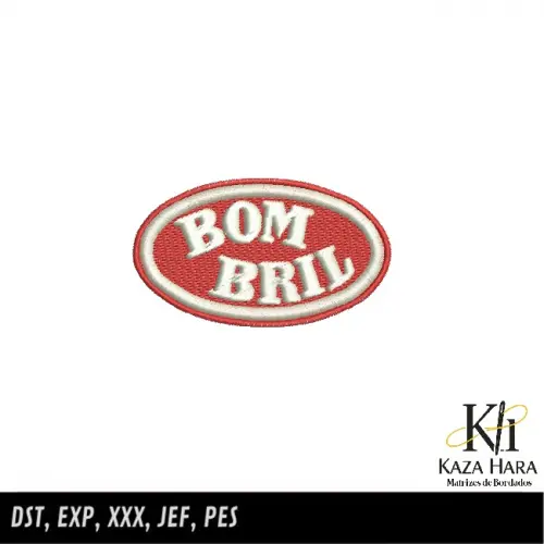 Matriz Bordado Bom Bril