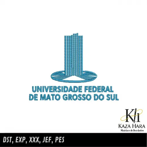 Matriz Bordado UFMS 001