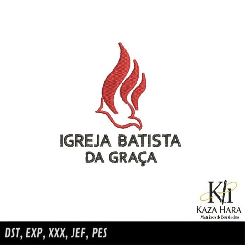Matriz Bordado Igreja Batista da Graça