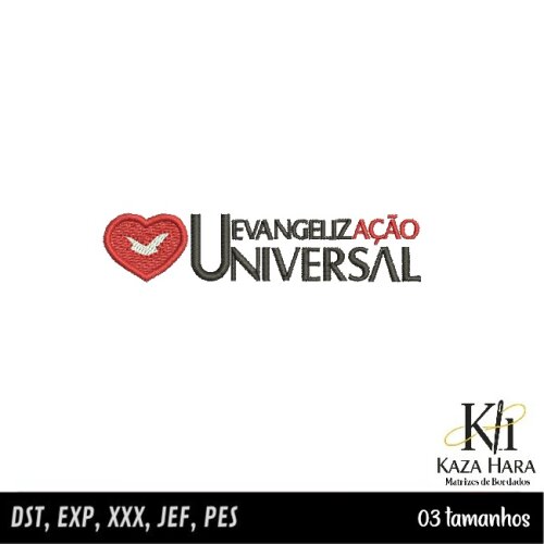 Matriz Bordado Igreja Universal Evangelização 002