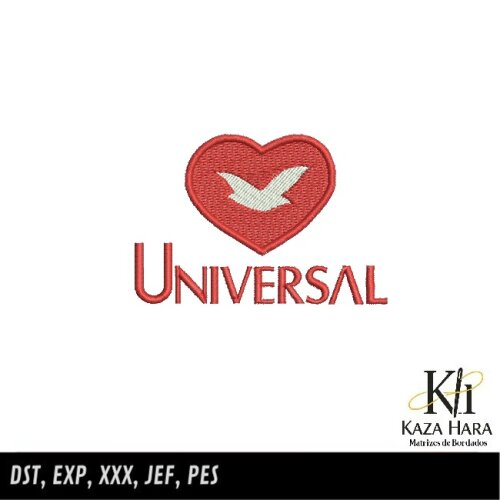 Matriz Bordado Logo Igreja Universal