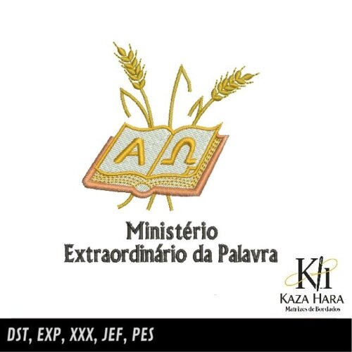 Matriz Bordado Ministério Extraordinário da Palavra