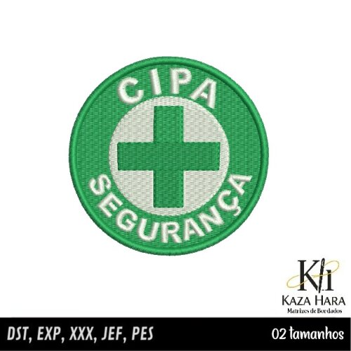 Matriz Bordado Logo CIPA Segurança