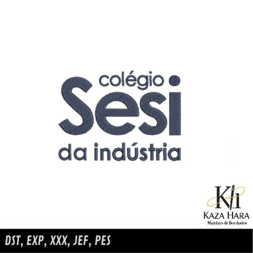 Matriz Bordado Colégio Sesi