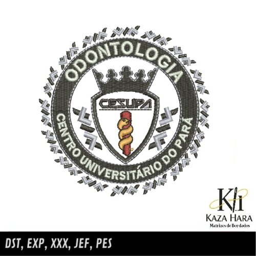Matriz Bordado Cup Odonto