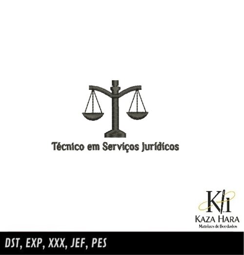 Matriz Bordado Técnico em Serviços Jurídicos 001