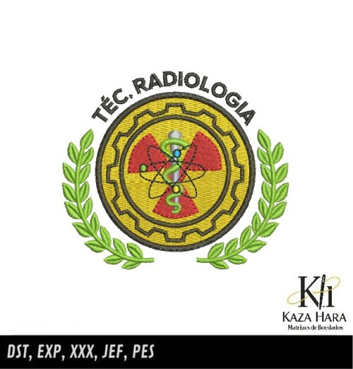 Matriz Bordado Técnico em Radiologia