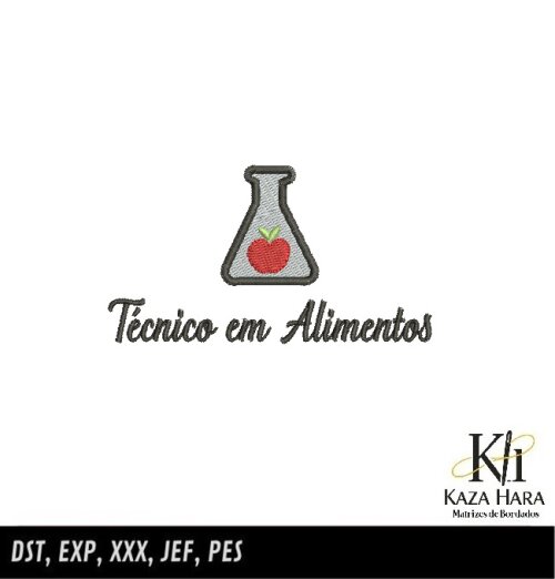 Matriz Bordado Técnico em Alimentos 001