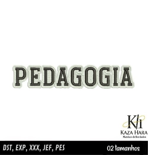 Matriz Bordado Pedagogia 002