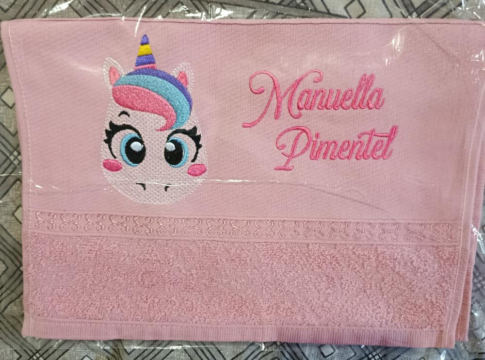 Toalhinha Lavabo Personalizada 30x45cm Puket