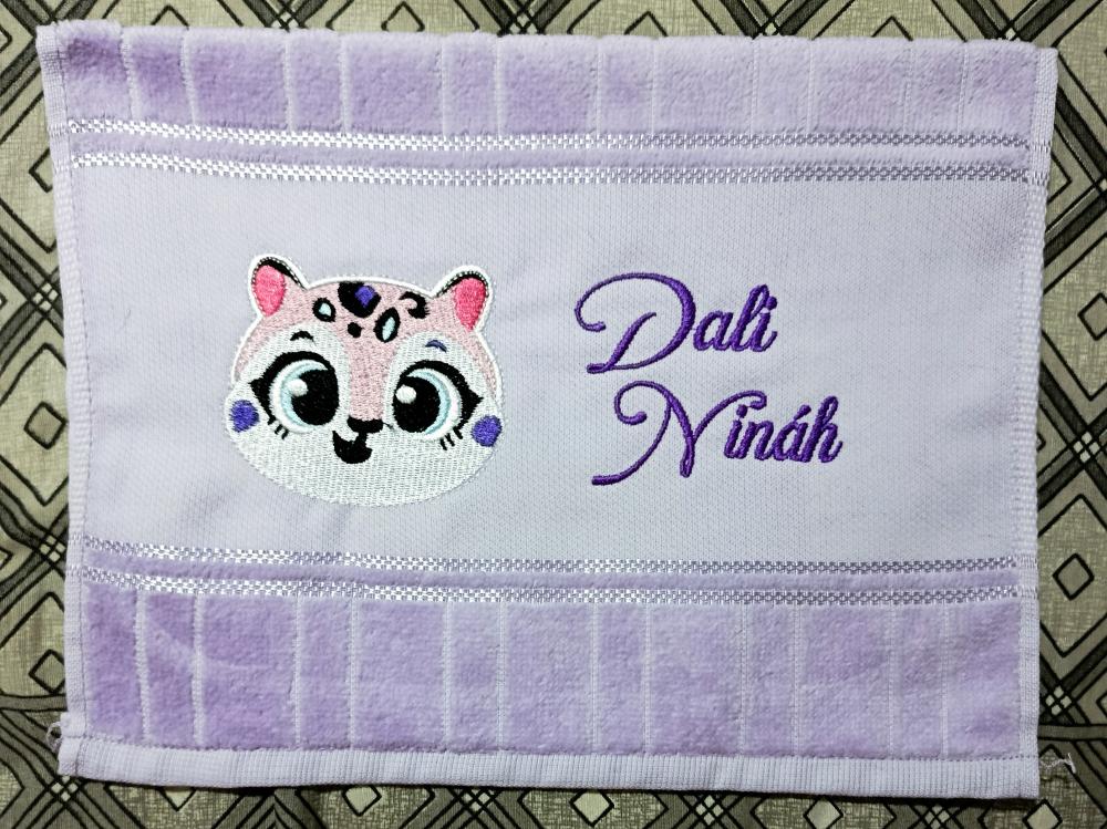 Toalhinha Lavabo Personalizada 30x45cm Puket