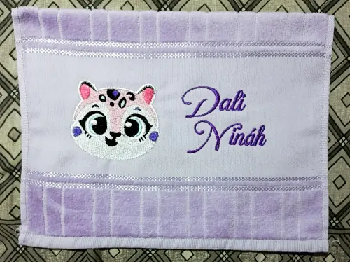 Toalhinha Lavabo Personalizada 30x45cm Puket