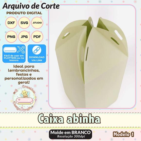 Arquivo de Corte Silhouette Caixa Abinha MODELO 1