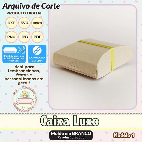 Arquivo de Corte Silhouette Caixa Luxo