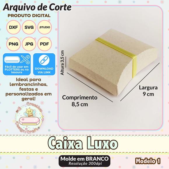 Arquivo de Corte Silhouette Caixa Luxo