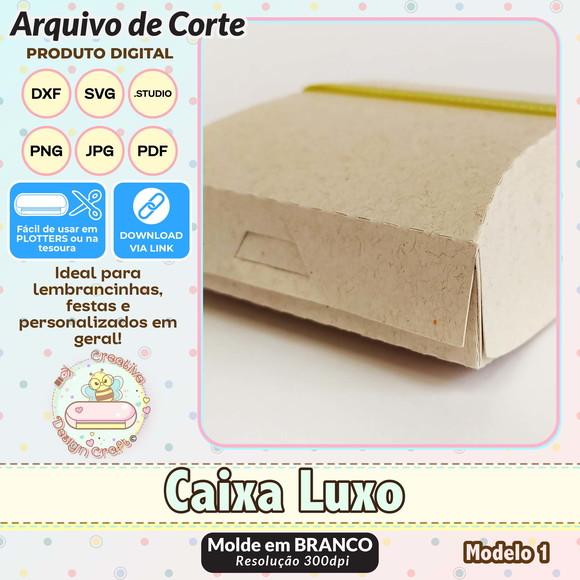 Arquivo de Corte Silhouette Caixa Luxo