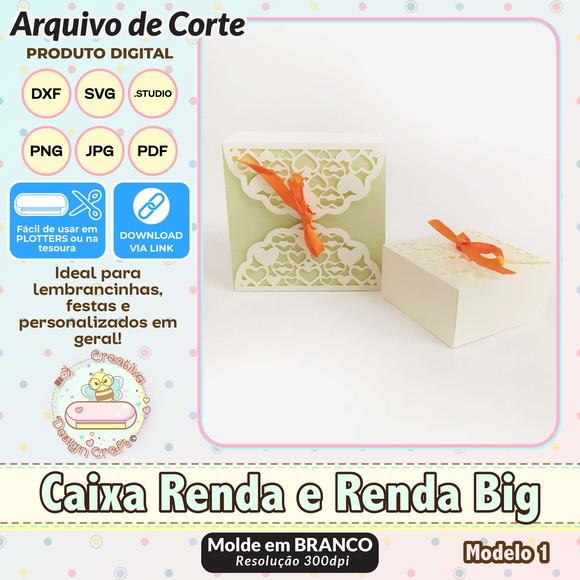 Arquivo de Corte Silhouette Caixa Renda e Renda Big