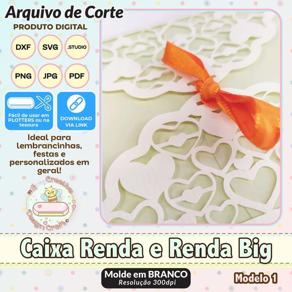 Arquivo de Corte Silhouette Caixa Renda e Renda Big