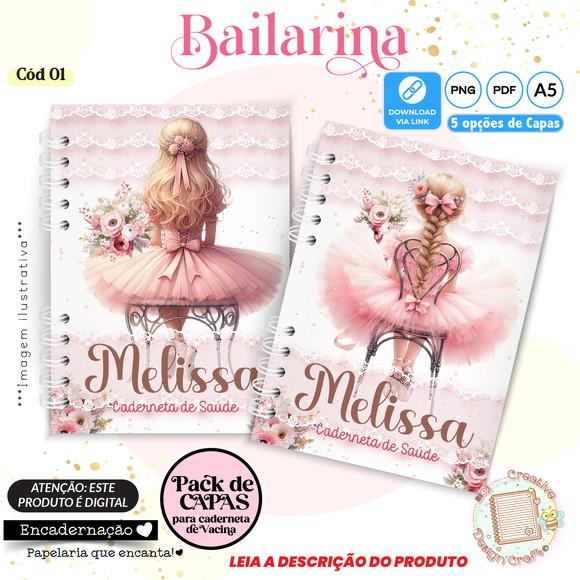 Arquivo Digital Capas Caderneta de Saúde Bailarina - 1