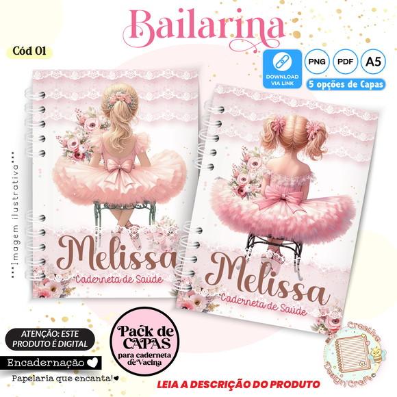 Arquivo Digital Capas Caderneta de Saúde Bailarina - 1
