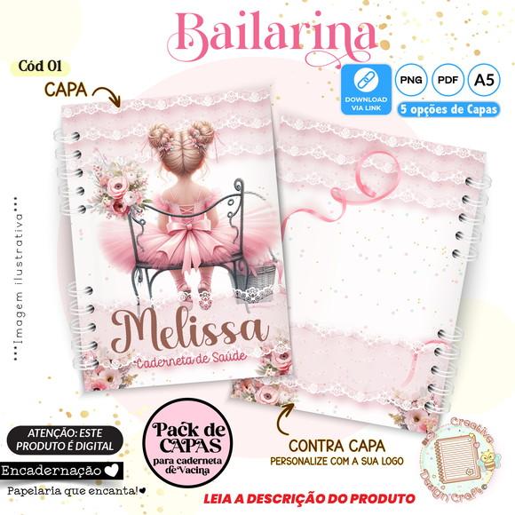 Arquivo Digital Capas Caderneta de Saúde Bailarina - 1