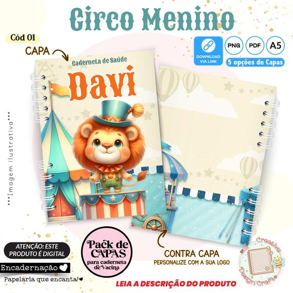 Arquivo Digital Capas Caderneta de Saúde Circo Menino - 1